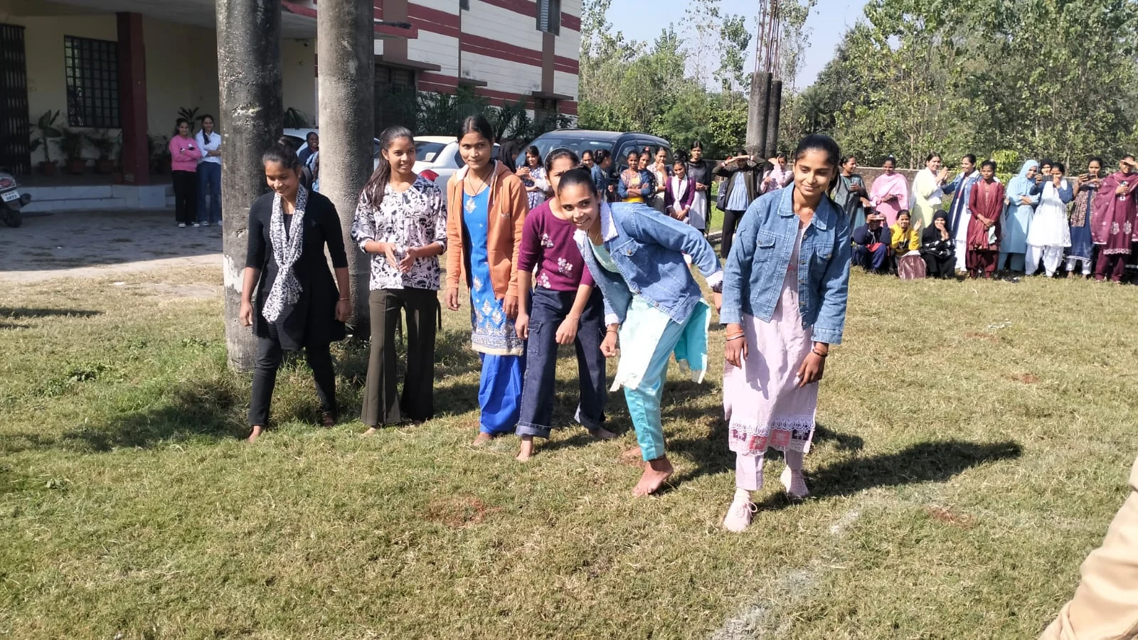 NDC students taking part in community outreach